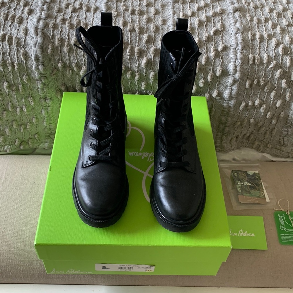 Sam Edelman Lydell Combat boots sz 6.5